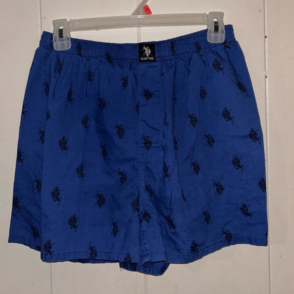 U.S Polo Association blue boxer shorts L